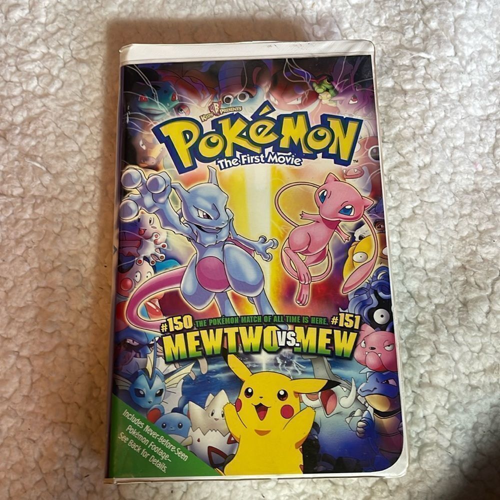 Pokémon the first movie VHS